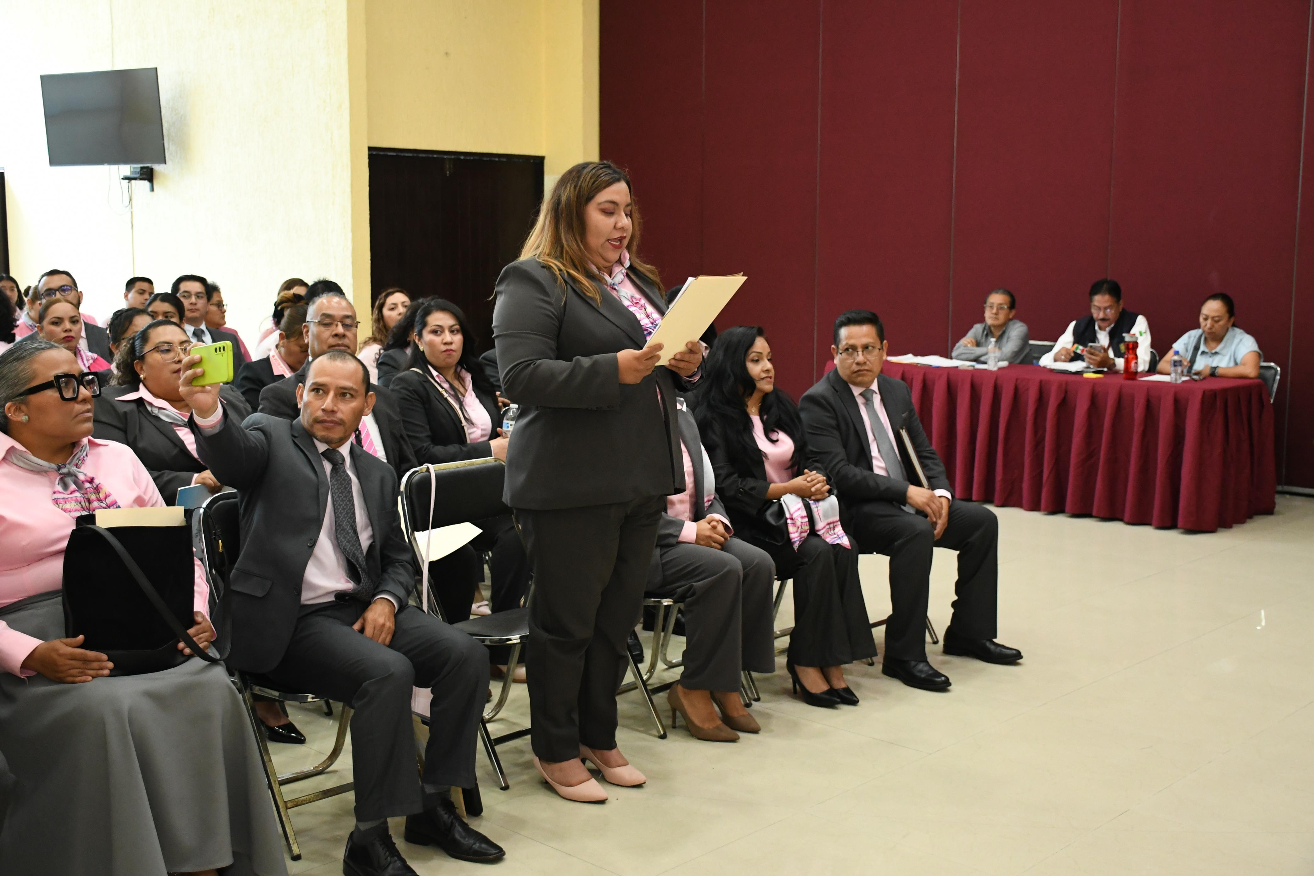 Primer Congreso Seccional Ordinario de la Sección XLIX de nueva creación del HG “Dra. Matilde Petra Montoya Lafragua”, Tláhuac